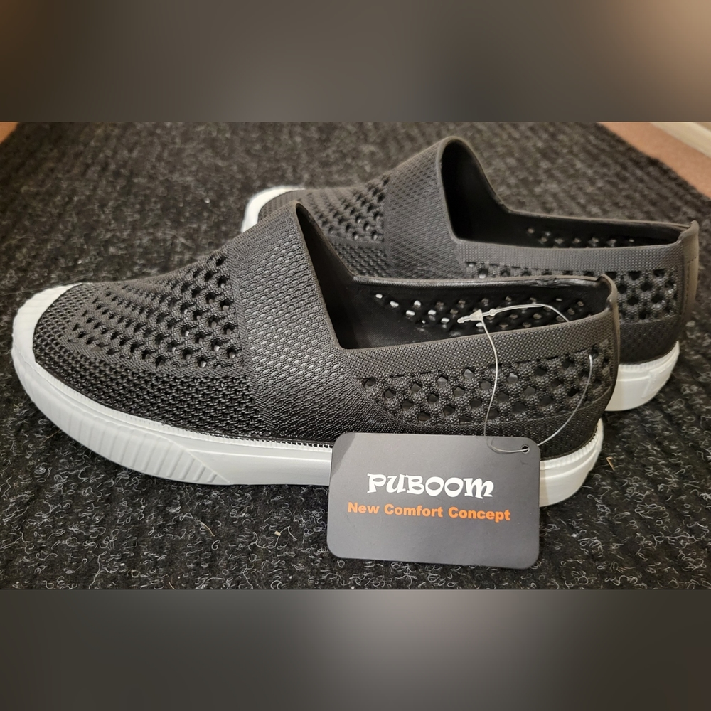 PUBOOM Women Clogs - black, size 9 - Picture 2 of 4